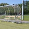 Dug-outs model 190 7 aluminium dugout voor voetbal